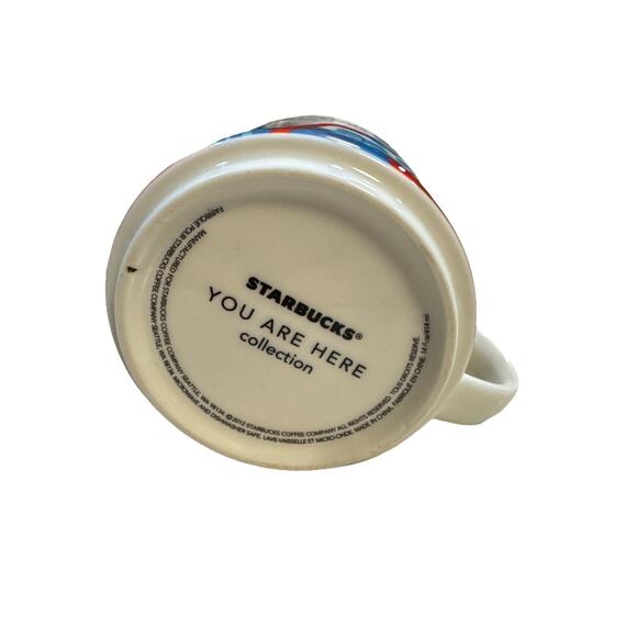 Starbucks 2012 Toronto Canada You Are Here Collection 14 Oz Coffee Mug Cup Red - Picture 3 of 4